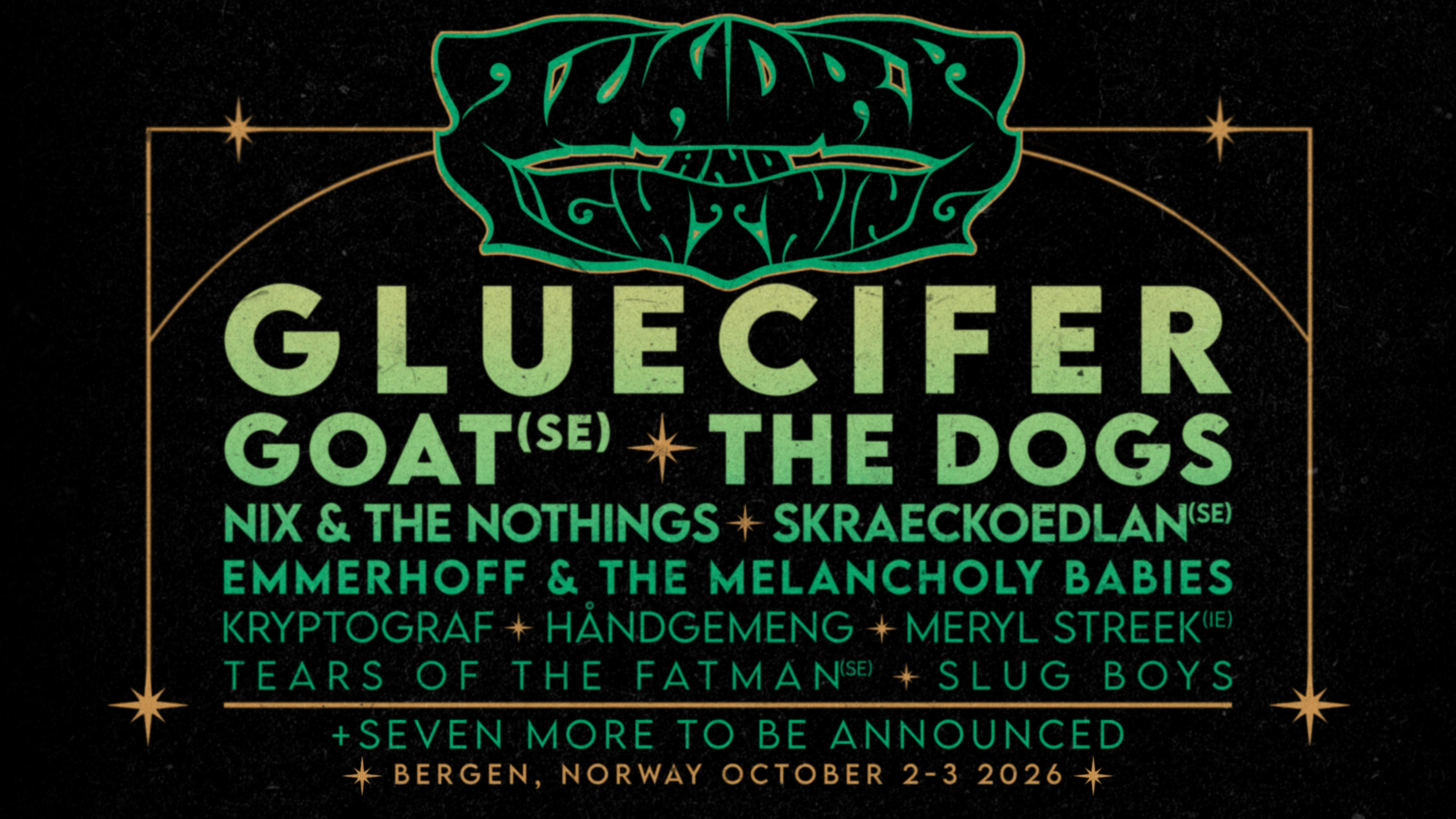 First line up reveal for Tundra and Lightning 2026!